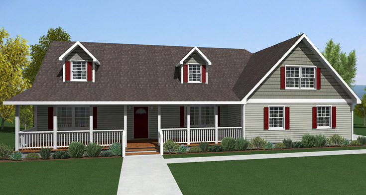 Oasis Homes Kenton 1.5 Story