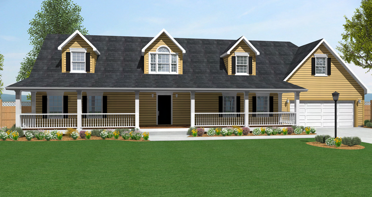 Oasis Homes Kiden 1.5 Story