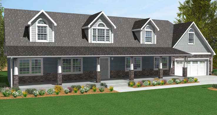 Oasis Homes Kinross 1.5 Story
