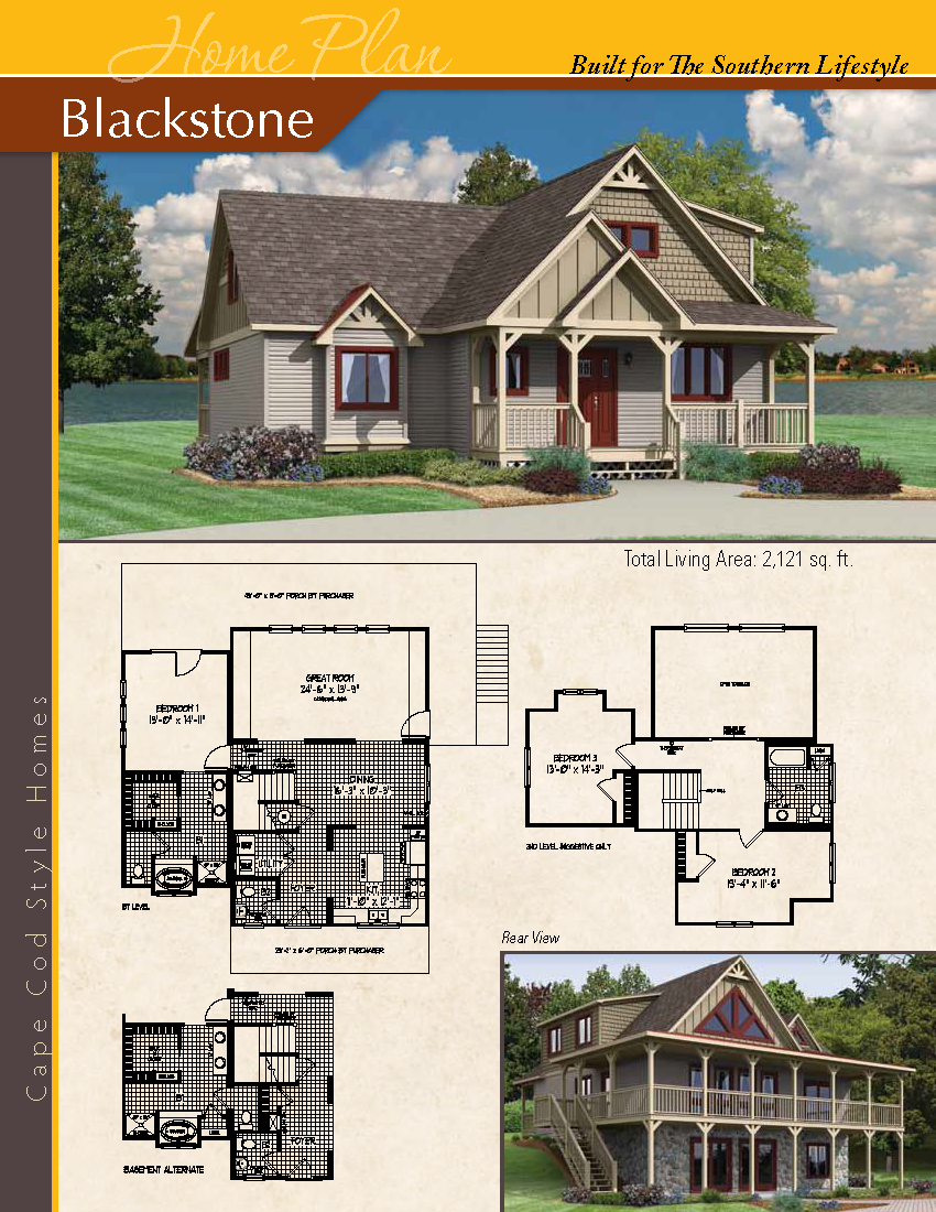 Oasis Homes Blackstone 1.5 Story