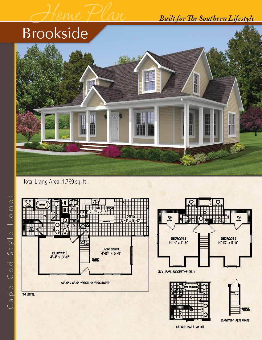 Oasis Homes Brookside 1.5 Story