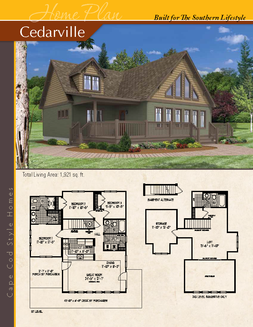 Oasis Homes Cedarville 1.5 Story