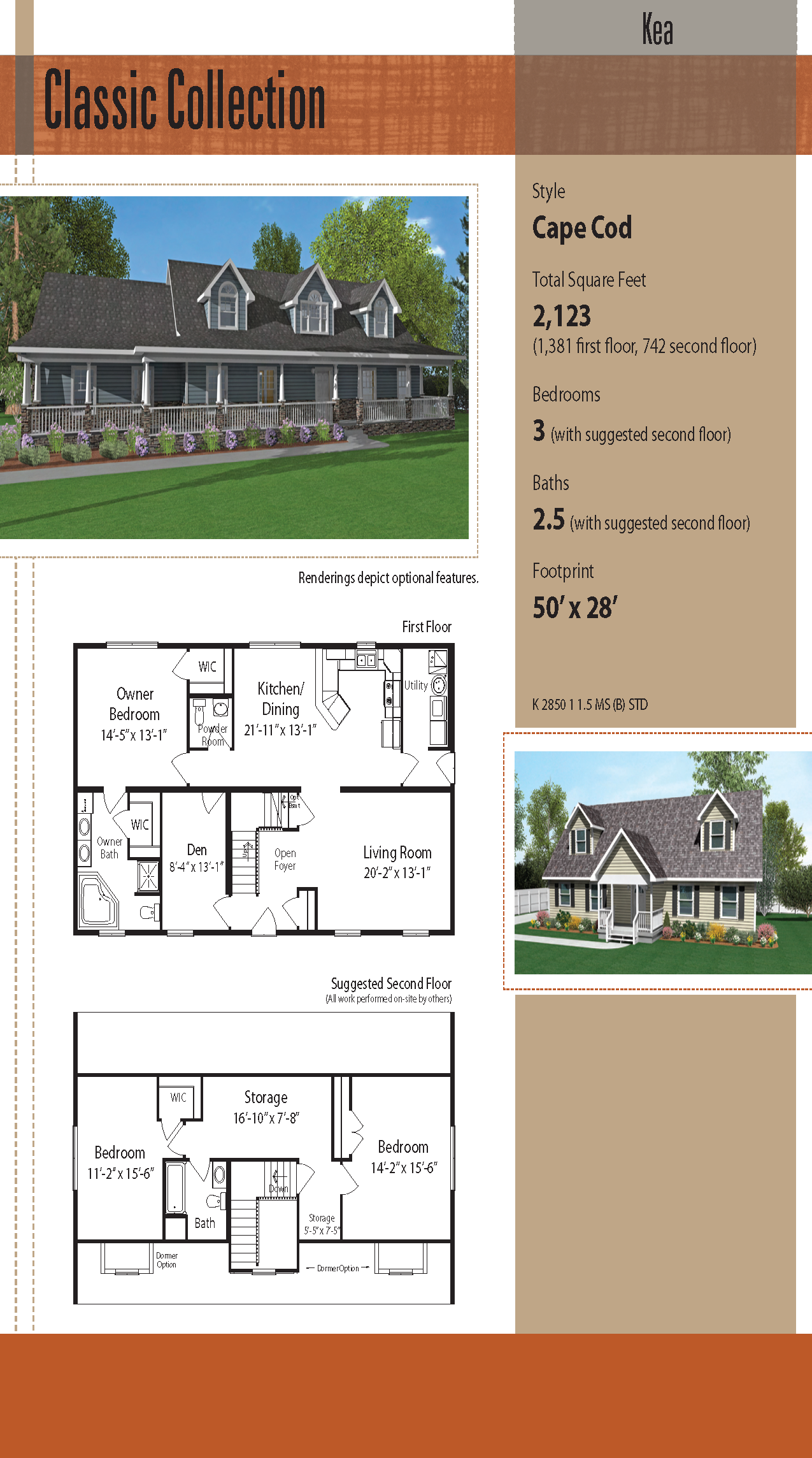 Oasis Homes Kea 1.5 Story