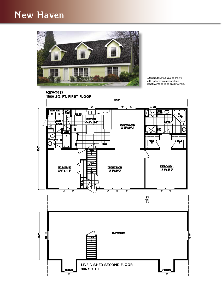 Oasis Homes New Haven 1.5 Story