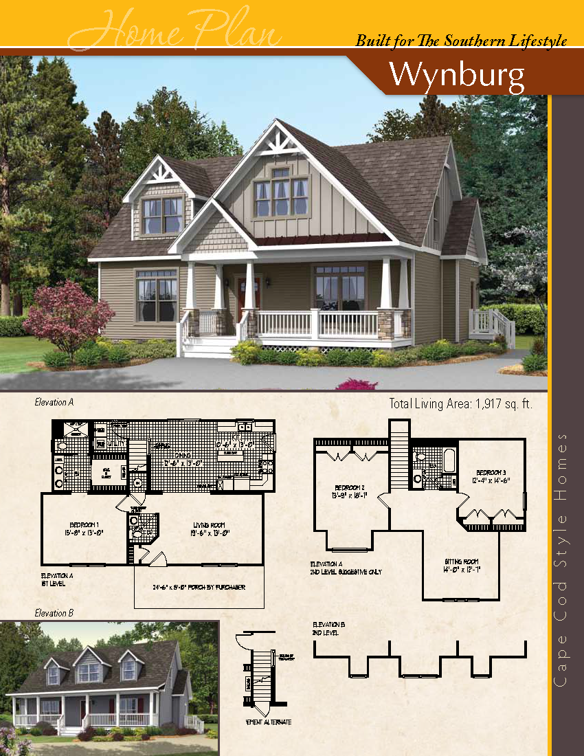 Oasis Homes Wynburg 1.5 Story