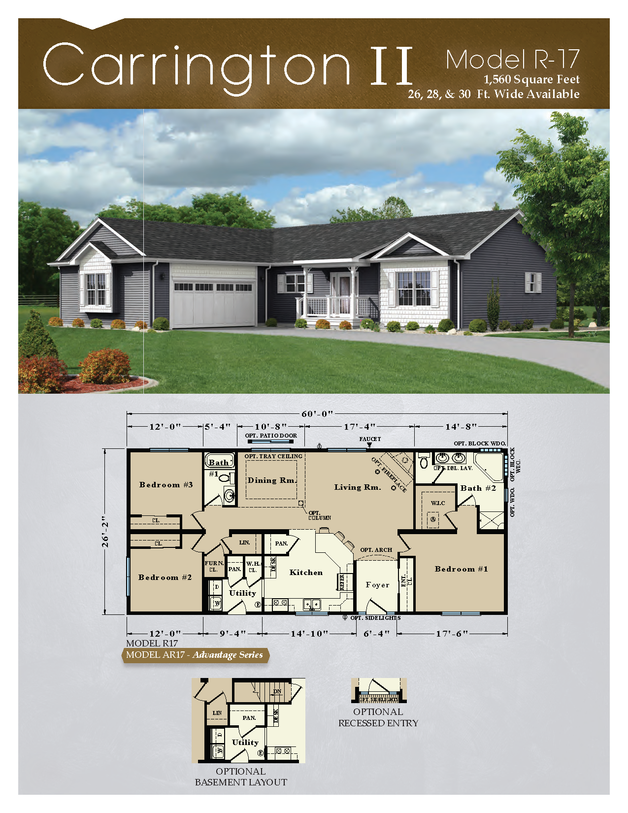 Oasis Homes Carrington II Ranch Value