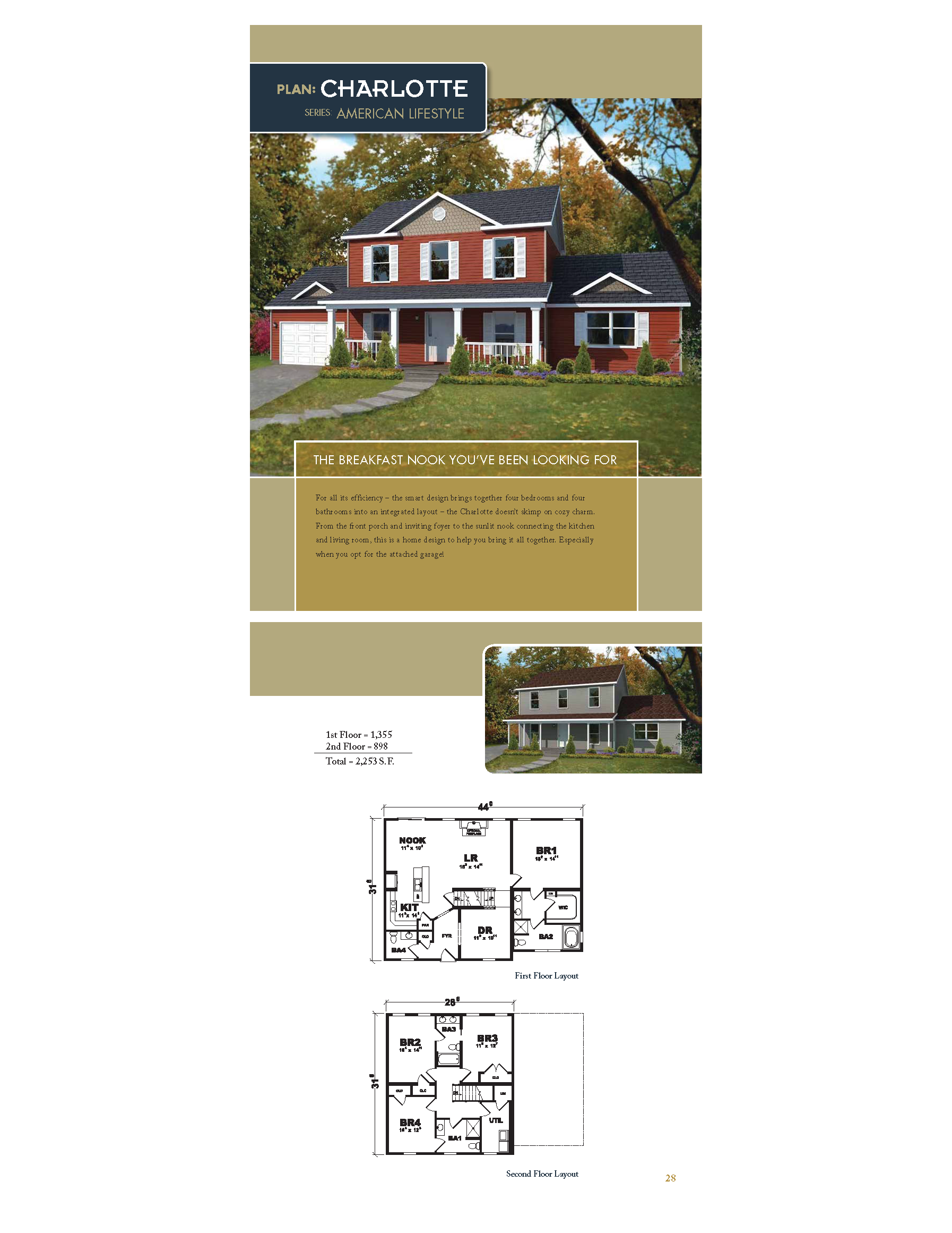 Oasis Homes Charlotte 2 Story